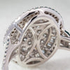 1ct Natural Diamond 18k Gold Engagement Ring - 10US07